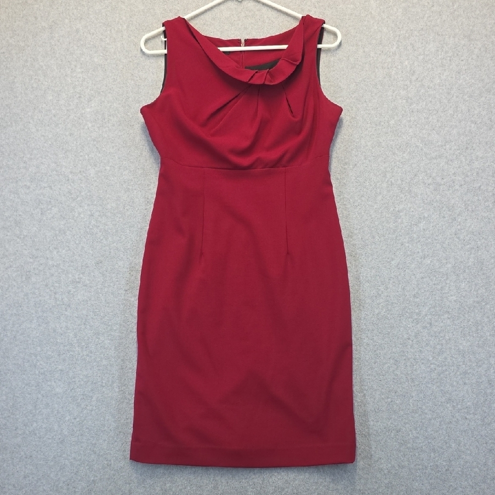 Jones Wear Red Sheath Dress Size 4